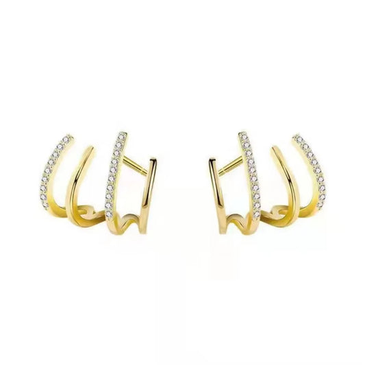 Velira™ LuxeClaw Stud Set – Chic 2025 Elegance in Every Detail